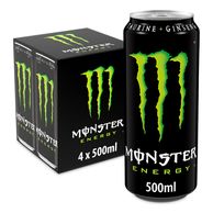 Monster Energy Drink 4 X 500ml